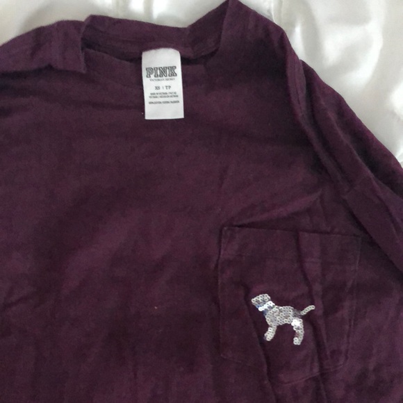 Victoria’s Secret Pink long sleeve cotton shirt - Picture 4 of 5